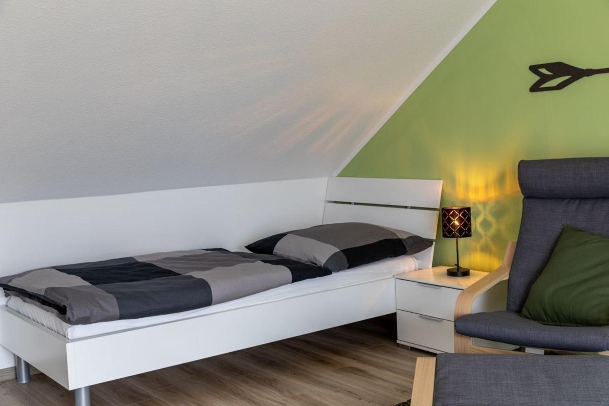 Ferienwohnung Sonnenstrahl Am Harkebruegger See Mit Sauna Barssel  Exterior foto